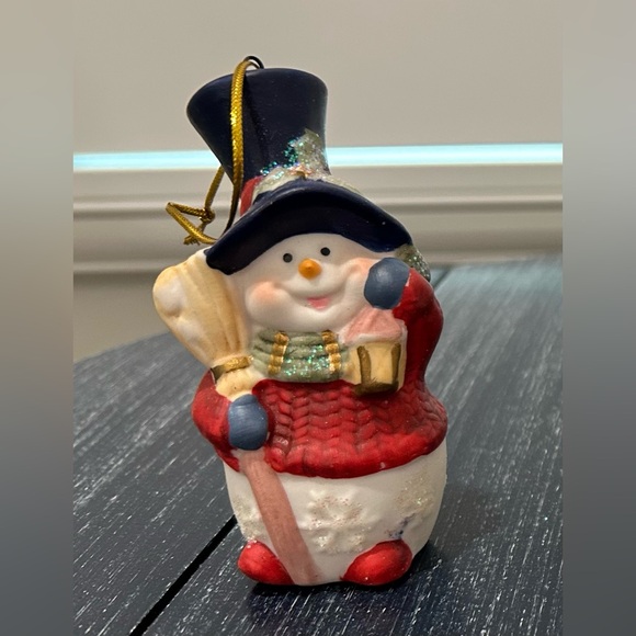 Set of 3 Snowman Ornaments - Picture 3 of 5